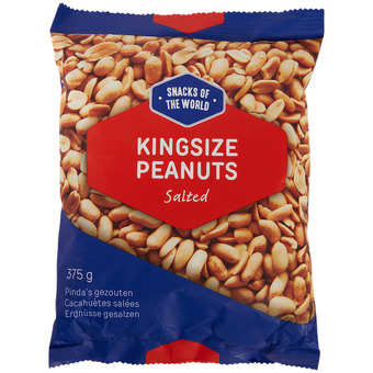 Action Cacahuètes salées snacks of the world offre