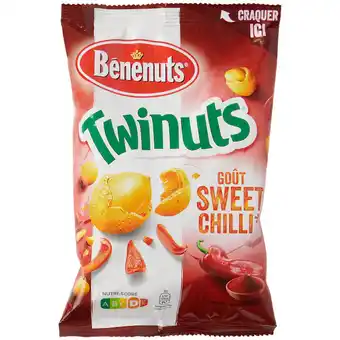 Cacahuètes enrobées benenuts twinuts
