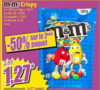 M&M crispy