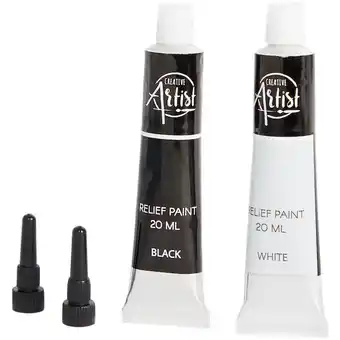 Action Peinture à relief creative artist offre