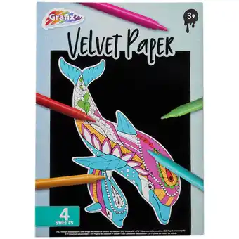 Action Livre de coloriage avec velours grafix offre