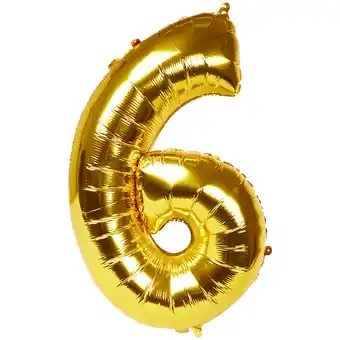 Action Ballon en aluminium chiffre offre