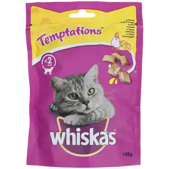 Temptations friandises pour chat whiskas
