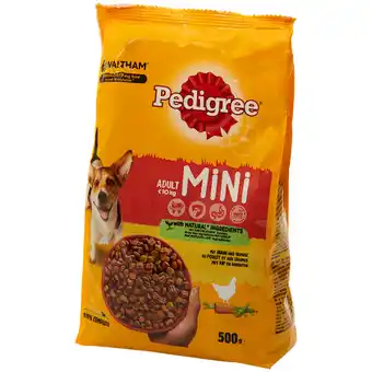 Action Croquettes pour chiens pedigree mini offre