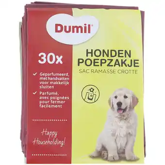 Action Sachets exctéments chiens dumil offre
