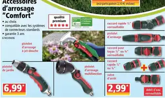 Norma Accessoires d'arrosage comfort offre