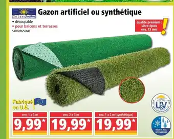 Norma Gazon artificiel ou synthétique offre