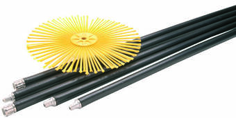 Brico Dépôt Kit de ramonage nylon pour conduit inox ø 250 mm offre