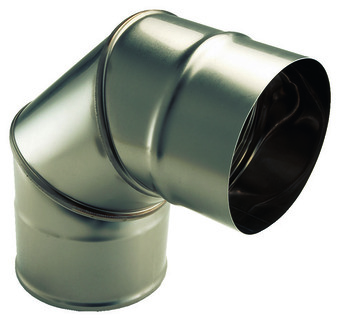Brico Dépôt Coude simple en inox ø 150 mm - angle 45° offre