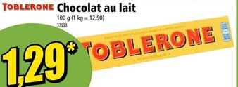 Norma Toblerone chocolat au lait offre