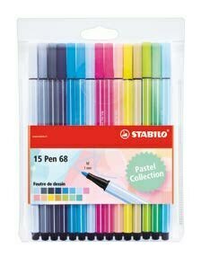 Auchan 15 FEUTRES PEN 68 offre