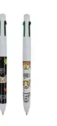 Auchan Stylo à billes 4 couleurs CATS AND DOGS offre