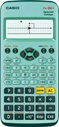 Auchan CASIO FX 92 SPÉCIALE COLLÈGE offre