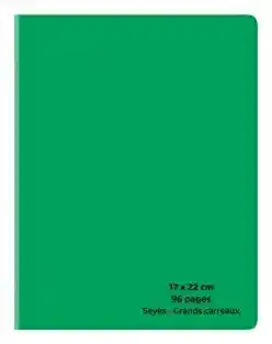 CAHIER POLYPRO 1ER PRIX