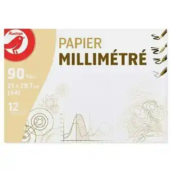 Auchan PAPIER MILIMETRE offre