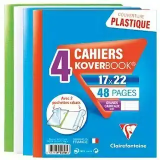 Auchan CAHIERS KOVERBOOK offre