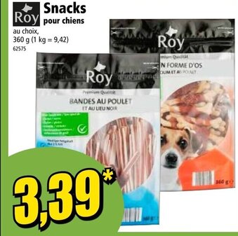 Norma Snacks pour chiens offre