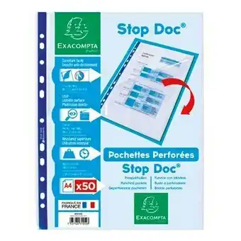 POCHETTES PERFORÉES STOP DOC