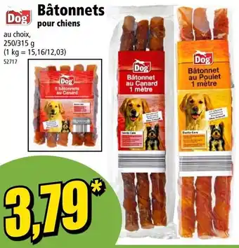 Norma Bâtonnets offre