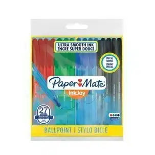 Auchan 27 STYLOS BILLE INKJOY offre