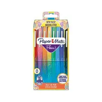 Auchan 16 FEUTRES FLAIR offre