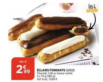 Bi1 éclairs Fondants offre
