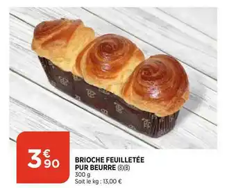 Bi1 Brioche Feuilletée Pur Beurre offre