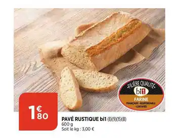Bi1 Pavé Rustique Bi1 offre
