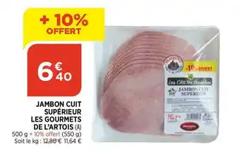Bi1 Jambon Cuit Supérieur Les Gourmets De L'artois offre
