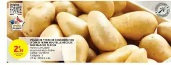 Intermarché Contact Pomme De Terre De Consommation à Chair Ferme Nouvelle Récolte Mon Marché Plaisir offre