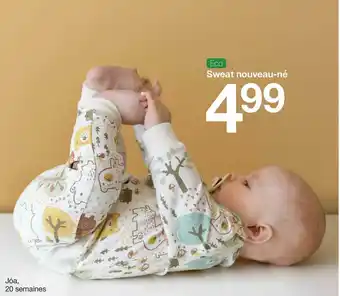 Zeeman Sweat Nouveau-né offre