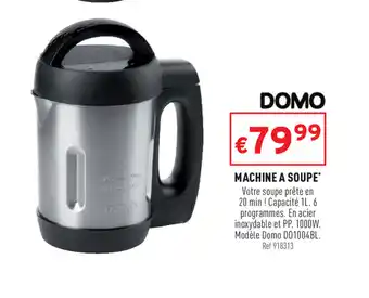 Trafic Machine a soupe offre