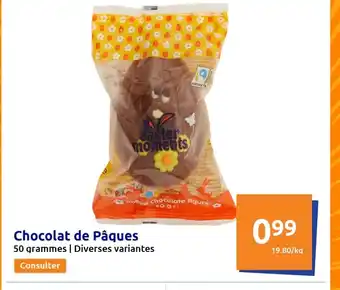 Action Chocolat de paques offre