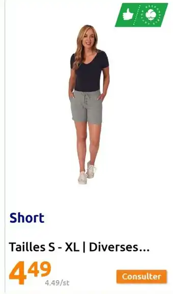 Action Short offre