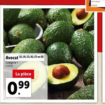 Lidl Avocat offre
