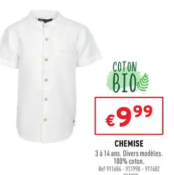 Trafic Chemise offre