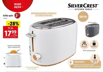 Lidl Silver crest grille-pain offre