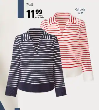 Lidl Pull offre