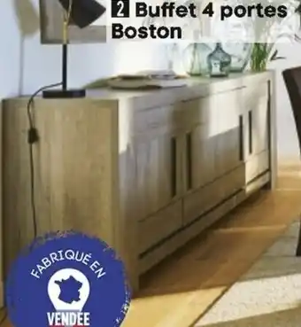 Conforama Buffet 4 portes boston offre
