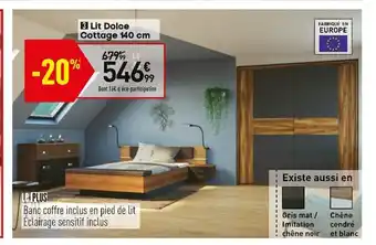 Lit dalce cottage 140 cm