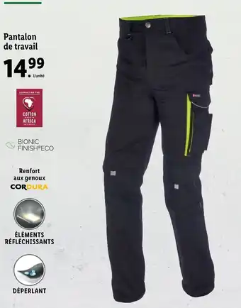 Pantalon de travail