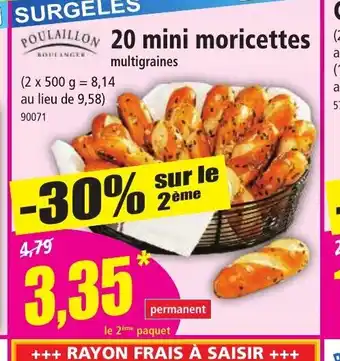 Norma 20 mini moricettes offre