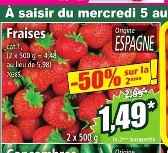 Norma Fraises offre