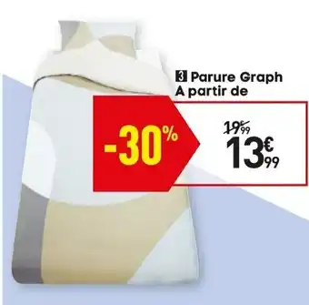 Conforama Parure graph a partir de offre