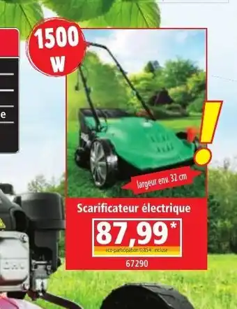 Scarificateur électrique