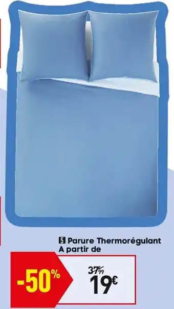 Conforama Parure thermorégulant a partir de offre
