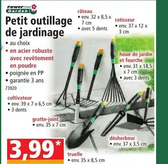 Norma Petit Outillage De Jardinage offre