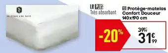 Conforama Protège-matelas confort douceur 140x190 cm offre