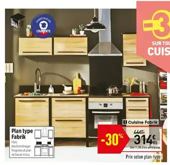 Conforama Cuisine fabrik offre