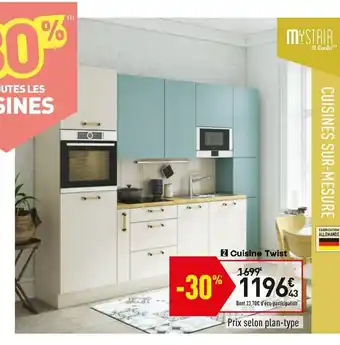Conforama Cuisine twist offre